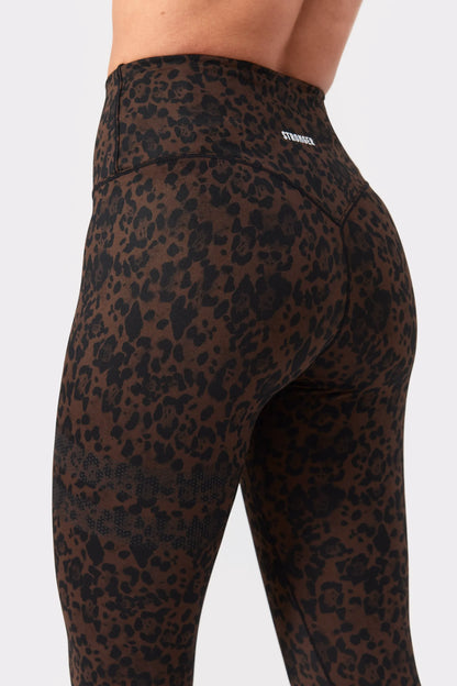 Printed One Leggings Dark Leo