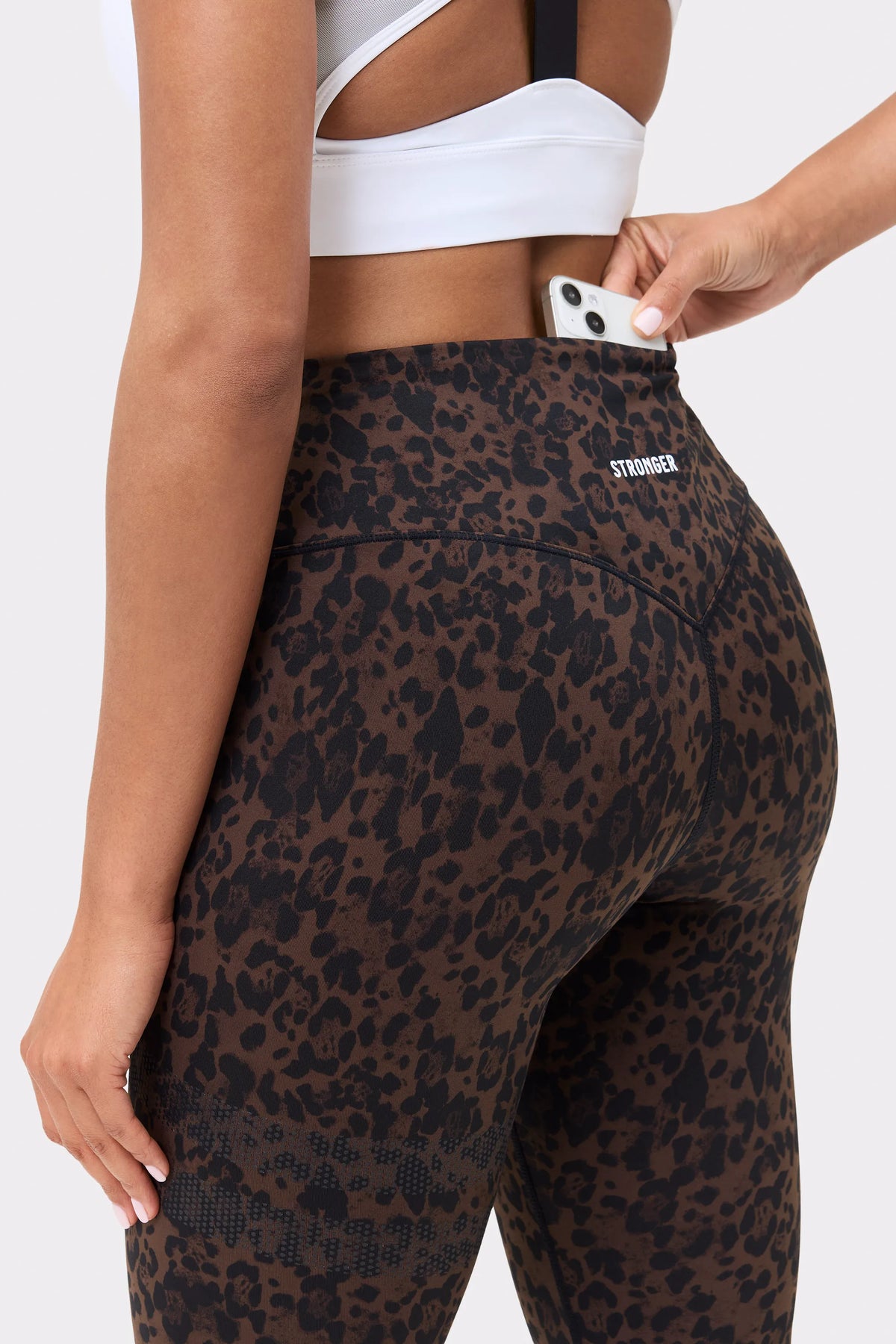 Printed One Leggings Dark Leo