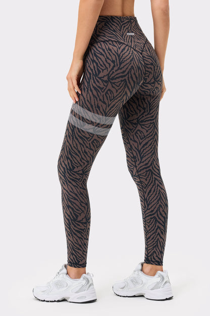 Signature One Leggings Sand Zebra
